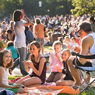 Picnic on the Lawn